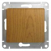 SE Glossa Дерево Дуб Выключатель 1-клавишный, сх.1 GSL000511