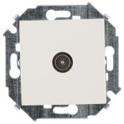 Simon 15 Бежевая Розетка TV одиночная, винт.зажим