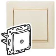 Legrand Valena крем Розетка TV единственная  774329*