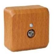 Этюд Дача бук Розетка TV единственная 0,7dB наружная TVA-002Т