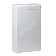 Щиток Тусо о/п на 36 мод. белый непрозрачная дверца 303х520х117,5мм 68036Б