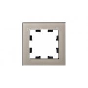 Systeme Electric AtlasDesign Nature Стекло шампань Рамка 1-ая