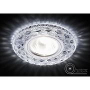 S288 CH хром/прозрачный/MR16+3W(LED WHITE)