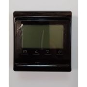 Е 51.716 (black) Терморегулятор программируемый 3,5кВт черный датчик пола и воздуха