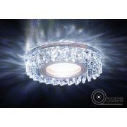 S255 CH хром/прозрачный хрусталь/MR16+3W(LED WHITE)