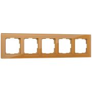 Рамка на 5 постов FAVORIT бронзовый a036586***