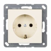 JUNG EcoProfi Розетка с/з 16А, 250V с автозажимом слоновая кость ЕР1420