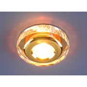 1056 зеркальный/золотой (Clear/GD) светильник точечный ЭС (снят)