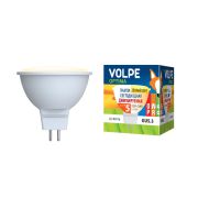 VOLPE Светодиодная лампа JCDR 5W/GU5.3 2700К DIM матовый рассеив.