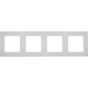 Legrand/Daccord INSPIRIA Белый Рамка - 4 поста