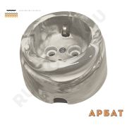 Розетка с/з 16А керамика мрамор Арбат
