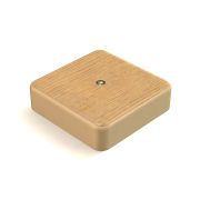 GE41218-12 Расп. кор. для о/п 100х100х29мм IP40 дуб (42шт)