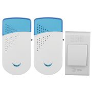 Звонок беспроводной TWIN-R ЭРА  ( два звонка + 1 кнопка ) Б0019878