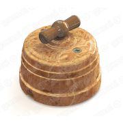 Выключатель поворотный на 4 положения темный мрамор «Мезонин» 70401-21 (снят)