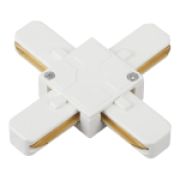 ЭРА TR7-C 2W X WH Коннектор крест белый Б0032179