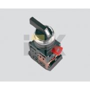 Переключатель ALCLR-22 на 3 полож. черн.  I-O-II 13+1p ИЭК BSW10-ALCLR-3-K02