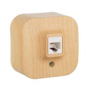 Legrand Quteo Сосна Розетка RJ11
