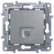 Legrand Etika Алюминий Розетка тел. (RJ11) 672440