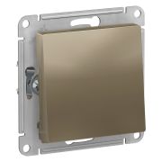 Systeme Electric AtlasDesign Шампань Переключатель 1-клавишный, сх.6, 10АХ, механизм