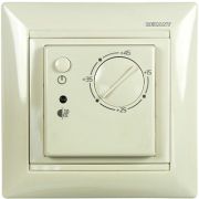 REXANT RX-308B Терморегулятор механический белый (совместим с Legrand) 51-0562