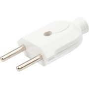 Rexant Вилка б/з белая плоская 10A 11-8946