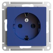 Systeme Electric AtlasDesign Аквамарин Розетка с/з, 16А, механизм