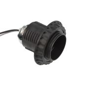 Патрон подвесной Е27 пластиковый с проводом с прижимным кольцом 11-8876 REXANT