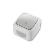 VIKO Palmiye Кнопка звонка О/П IP54 серая 90555506