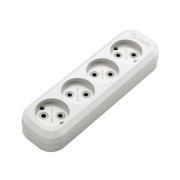 MAKEL Колодка 4 вх. б/з 10А MGP141