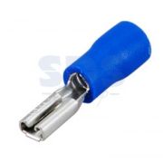 КЛЕММА ПЛОСКАЯ изолированная гнездо- 3.8мм 1.5-2.5мм² (РПи-м 2.5-(2.8)/РПИм 2-250) REXANT 08-0431