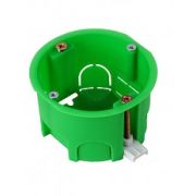 HEGEL КУ1201/ УПп Подрозетник по гибсокартону D=68*45мм пласт. лапки 0250-011