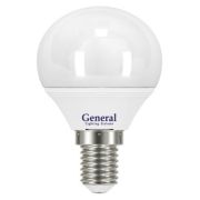 GENERAL GLDEN-G45F-5-230-E14-2700 Светодиодная лампа шар матовый 640300 (снят)