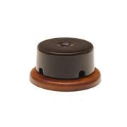 Распределительная коробка керамика на подложке 90*43мм серая Арбат