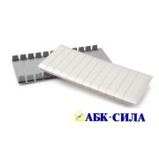 Заглушка модульная 12 мод. (серая) 0400101