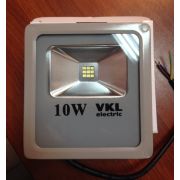 Прожектор светодиодный 10Вт 6500K IP65 плоский SLIM VKL