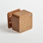 Тусо коробка распаячная для о/п 55х55х32мм (2 клемника,бук на светлой основе) 65002-38М