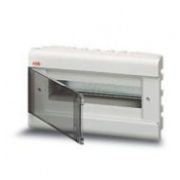 12062 EUROPA Бокс ABB в нишу 12М (300*180*90) с мат. дв. серый