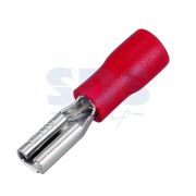 КЛЕММА ПЛОСКАЯ изолированная гнездо -3.8мм 0.5-1.5мм² (РПи-м 1.5-(2.8)/РПИм 1,25-250) REXANT 08-0411