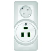 Systeme electric Прима Розетка 2-я для электроплит 32/16 А  RA32-211R-B