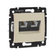 Legrand Valena Крем Розетка ТЛФ 2-ая