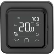 IQ THERMOSTAT SMART HEAT BLACK Терморегулятор сенсорный программируемый