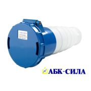 Розетка НТ TYP-233  63А/220В/2р+Е IP67