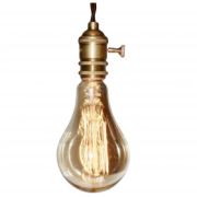 Лампа Эдисона Madison Big Golden E27 60W 140мм*95мм (A95/17F2G/60W)