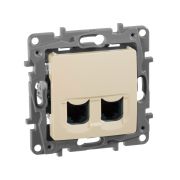 Legrand Etika Слоновая кость Розетка комп 2-ая (RJ45) 5 кат. UTP 672355