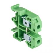 Клеммный зажим на din рейку JXB-10/35 зеленый 70А EKF plc-jxb-10/35gn