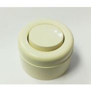 Выключатель проходной 1-клавишный ABS пластик Interior Electric слоновая кость