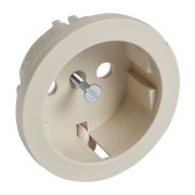 Legrand Celiane Беж Накладка розетки с/з (мех 67152, винт.зажим) 066252