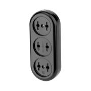 Rexant Колодка карболитовая 3 вх б/з 11-8979