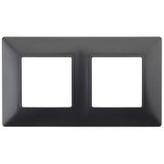 Рамка 2-м 14-5002-05 Elegance антрацит ЭРА Б0034391