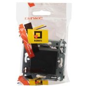 Переключатель 1-кл. СП Avanti «Черный матовый» DKC 4412113